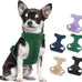 Wisedog No Pull Lightweight Adjustable Pet Vest Harness for Small Medium Large Dogs, Soft Cushion, Pine Green, Size S