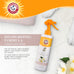 Arm & Hammer Ultra Fresh Waterless Dog Bath Spray with Baking Soda, White Jasmine Scent, 10 Fl Oz