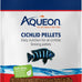 Aqueon Cichlid Medium Slow Sinking Fish Food Pellets, 3mm, 25 Ounce, Shrimp and Squid Meal