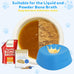 Yipetor 3/4 Cup Enrichment Ball-Roll Dog Lick Bowl for Large Medium Small Breeds Dietary Supplement