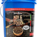 Blue Ridge Cool Water Wheat 3/16" Koi Fish Food 5lb - Fall and Winter Floating Pellets for Ponds