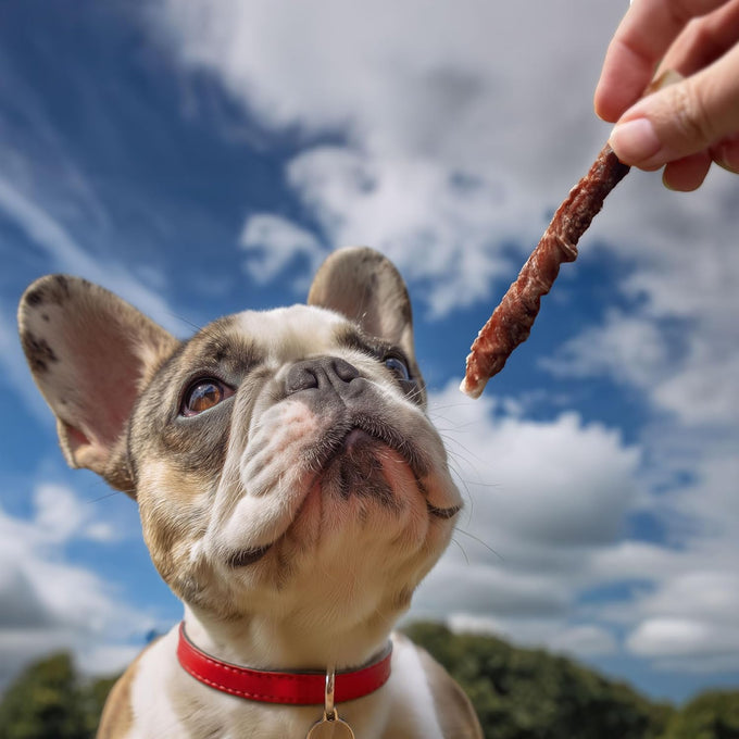 Pet 'n Shape duck wrapped rawhide dog treats - naturally delicious, healthy snack, no artificial additives, 1 pound small size