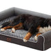 Large Dog Bed Dark Grey 45x35x7 Inch Orthopedic XXL Dog Bed for Medium Size Dogs