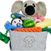 mrsohret 20pcs puppy chew toys for teething dog rope treat balls plush squeaky toys for small medium dogs