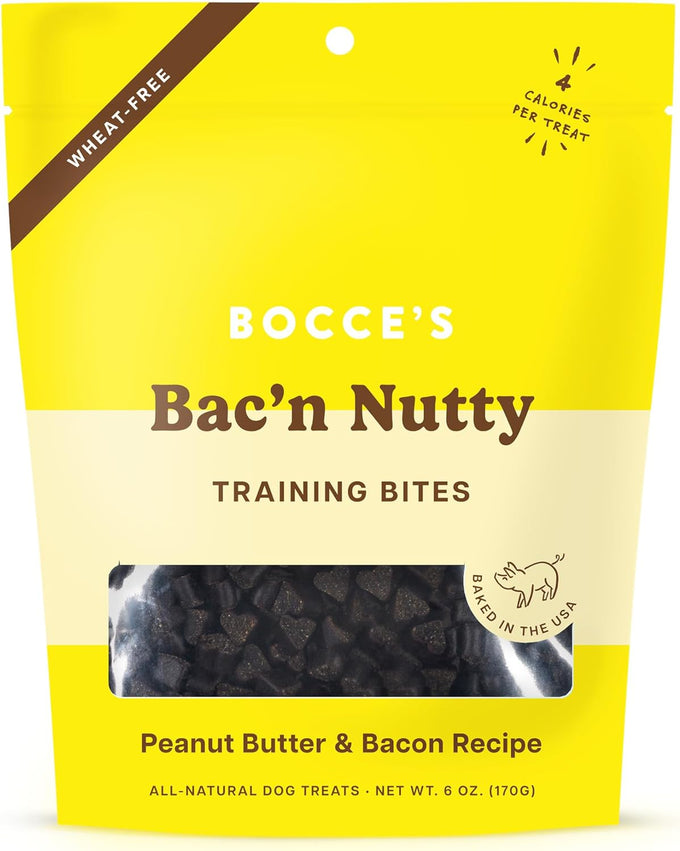 Bocce's Bakery Wheat-Free Chicken & Pumpkin Sunday Roast Dog Training Treats, 6 oz, All-Natural, USA Made