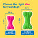 Hartz DuraPlay 3 Pack Latex Dog Toy for Medium Breeds, Bacon Scented, 20-50 Pounds