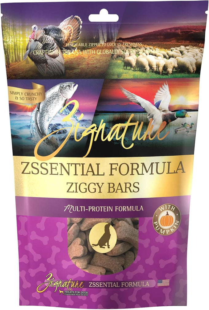 Zignature limited ingredient formula biscuits whitefish dog treats, 12 oz, crunchy texture, bone shape