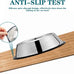 4.5-inch stainless steel cat food bowls set of 3 non-slip small pet feeding bowls for kitten puppy