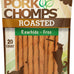 pork chomps real chicken wrapped baked pork skin dog chews, 5 inch mini twists, 12 count