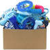 Beiker 20 Pack Blue Rubber Puppy Chew Toys with Teething Rings and Ropes for Small Breed Dogs