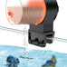 Pawfly Automatic 60ml Fish Feeder for Aquarium 5-20 Gallon Tanks, Battery Operated, Adjustable Feeding