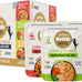 Human-Grade Wet Dog Food Entrée Variety Pack - 6 x 10 oz Pouches with Real Beef, Chicken, or Lamb