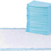 Amazon Basics leak-proof dog and puppy training pee pads, 5-layer design, regular size 22 x 22 inch, blue & white, 100 count