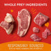 Stella & Chewy's Freeze-Dried Raw Wild Weenies Dog Treats, High-Protein, All-Natural, Grass-Fed Beef