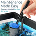 oase crystalskim 350 surface skimmer for freshwater and marine aquariums, compact, adjustable flow, shrimp-safe, up to 92 gal / 350 l