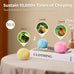 Potaroma 3-Pack Fluffy SilverVine Catnip Interactive Cat Kicker Balls with 3 Lifelike Animal Sounds