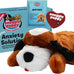 Snuggle Puppy original heartbeat toy biscuit with real-feel pulse & heat pack for puppy anxiety & crate training