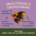 Pet'n Shape natural chicken wrapped sweet potato dog treats, 42 ounce, grain free and no artificial ingredients