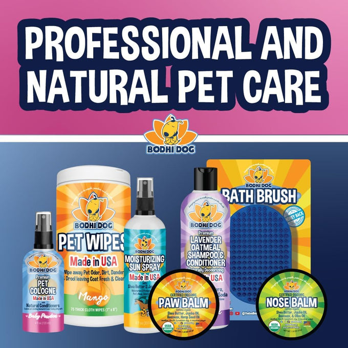 bodhi dog baby powder 4 fl oz deodorizing dog perfume & conditioner gentle & safe formula made in usa