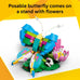 LEGO Creator 3 in 1 Wild Animals: Colorful Hummingbird Building Toy for Kids Ages 8+, Build 3 Animals - 31384