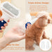 Professional 3-in-1 Dog Blow Dryer with Brush, Adjustable Temperature, and Quiet Operation