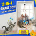 Interactive 2-in-1 Laser Pointer Cat Toy with Flying Bird and Smart Moving Wand