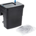 Seachem Tidal Power Filter for 35 Gallon Aquarium with Adjustable Flow and Skimmer, black