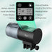 aqqa automatic fish feeder, 200ml large capacity, moisture-proof, lcd timer, battery operated, auto fish feeder for aquarium