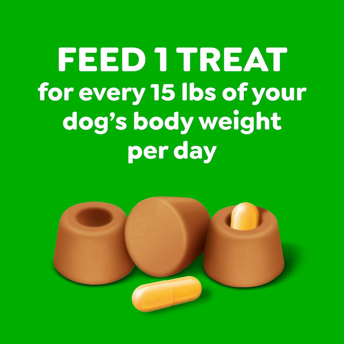 Greenies pill pockets for dogs large size peanut butter flavor 15.8 oz pouch