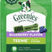 Greenies Veterinarian-Recommended Natural Dog Dental Treats, Teenie Size, Blueberry Flavor, 12 oz. Packs, 43 Count