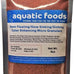 .5mm floating/slow sinking/sinking color enhancing micro granules for tropical fish and koi 8oz small jar by aquatic foods & blackworm co.
