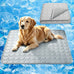 Upgraded Arc-Chill cooling dog bed mat, washable pet cooling pad for dogs & cats, 28x22 in, blue