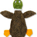 1Wild Duck, Small Squeaky Dog Toy with Soft Durable Fabric for Small Pets Interactive Toy for Indoor Play
