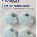 Aqueon 3-Day Vacation Fish Feeder Blocks for Freshwater Aquariums – 4-Pack Slow Release Nutrition for Up to 5-6 Medium Fish