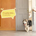 Luckyiren Upgraded Puppy Bells Dog Doorbells for Door Knob Training Go Outside Premium Quality 3 Snaps Adjustment