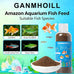 Natural Color Enhancing Pond Fish Food with Antarctic Krill & Spirulina for Koi & Goldfish, Moisture-Proof Packaging