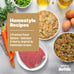 Because It's Better Entrée Variety Pack, 10oz Wet Dog Food