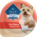 Blue Buffalo Delights natural adult small breed wet dog food, grain-free, filet mignon flavor, 3.5-oz cups, pack of 12