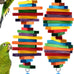 Bissap multicolored bird chewing sticks for small medium conure parakeet cockatiels lovebird pet birds