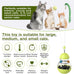 TLKNG Cat Toy Indoor Wobble Treat Dispenser Ball Puzzle Feeder Enrichment Toys & Mental Stimulation
