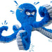 legend sandy blue octopus crinkle squeaky dog toys for large aggressive chewers durable tough