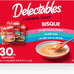Delectables Lickable Treat Bisque Variety Pack, 30ct, Grain-Free, No Fillers, No Preservatives