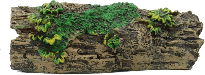 JIH resin hollow tree trunk ornament, betta house cave wood decoration for 5.7x2.5x2.1 inches fish tank