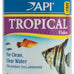 api tropical flakes fish food 5.7-ounce container for tropical community fish