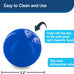 PetSafe Slimcat Slow Feeder Ball for Cats - Interactive Puzzle Game with Adjustable Openings and Portion Control (Blue)