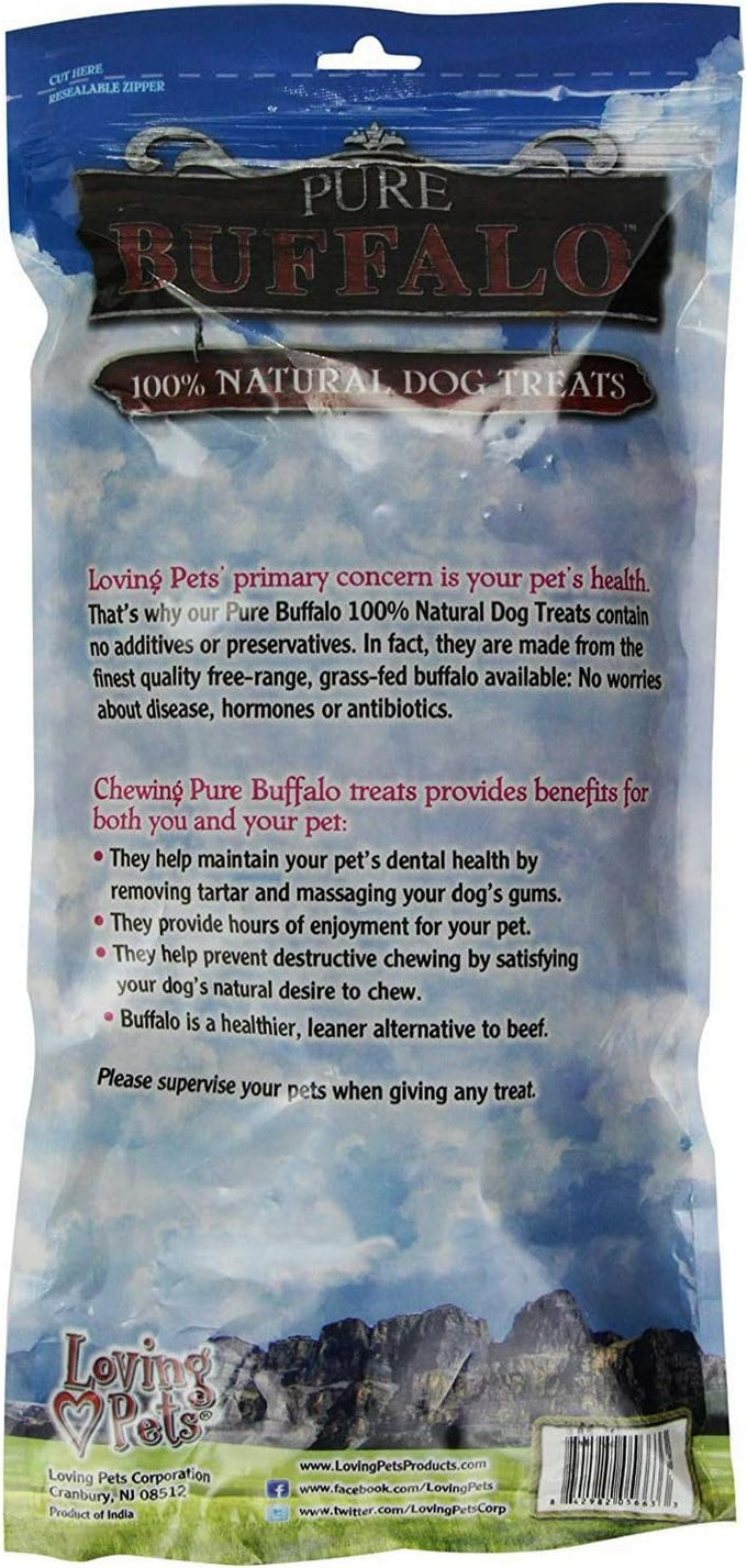 Loving Pets Pure Buffalo Lung Steaks: Natural, Single-Ingredient, High-Protein Dog Treats for All Breeds. Grain-Free, Chewy, Long-Lasting Snacks Perfect for Everyday Rewards and Training.