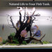 majoywoo Natural Coral Driftwood Assorted Branch 6-10" 3 Pcs Aquarium Decor Reptile Decorations