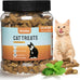 13.4 oz Natural Chicken Catnip & Cat Grass Hairball Control & Dental Care Treats for Indoor Cats and Kittens