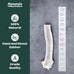 Mountain Valley elk antlers for dogs - 100% natural & organic chews, no odor, no mess, long lasting, grade A, large size