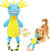 fuufome large squeaky plush dog toys for small medium and large dogs companionship training gift